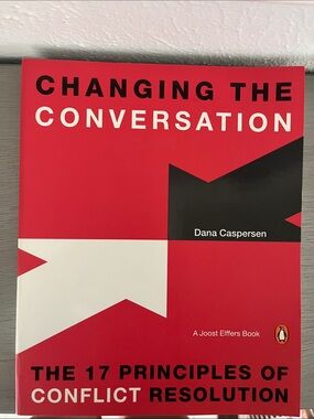 📕3/$15 Changing the Conversation Book by Dana Caspersen